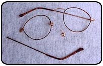 Eyeglasses Before Repair