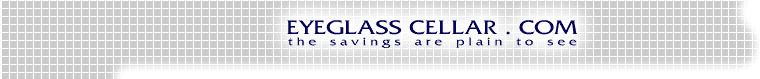 EyeglassCellar.com - the savings are plain to see.